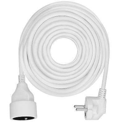 Solight predlžovací prívod - spojka, 1 zásuvka, 10m, 3 x 1,5mm2, biela PS06