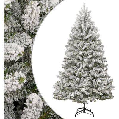 vidaXL Umělý sklápěcí vánoční stromek se sněhem 300 cm