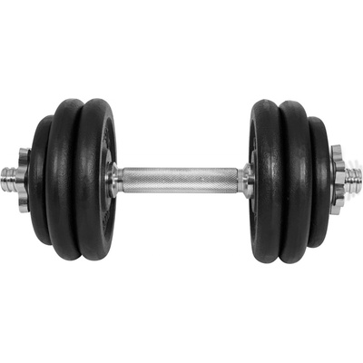 Gorilla Sports Sada liatinových činiek 15 kg