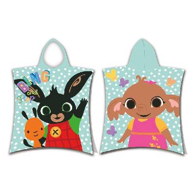 Jerry Fabrics Pončo Králíček Bing 066 Bavlna - Froté, 50/115 cm