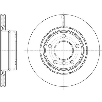 Brzdový kotúč REMSA 61231.10