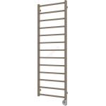Vertaduro - Радиатор за баня ZOE с термостат, 400 W, 150 x 50 см, таупе (VR0075)