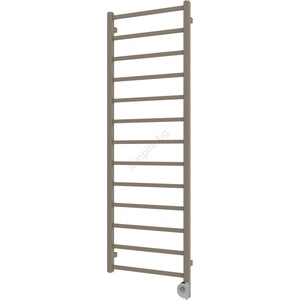 Vertaduro - Радиатор за баня ZOE с термостат, 400 W, 150 x 50 см, таупе (VR0075)