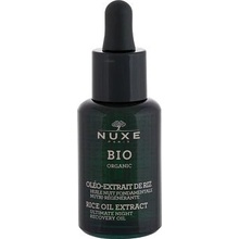 Nuxe Bio Organic Rice Oil Extract Night vyživující a obnovující noční pleťový olej 30 ml