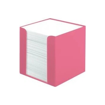 HERLITZ Blok kocka nelepená Herlitz Color Blocking 90x90x90mm indonézska ružov