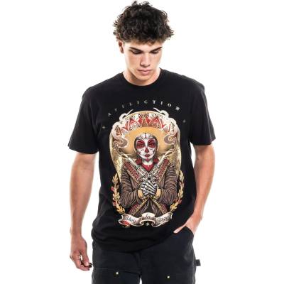AFFLICTION мъжка тениска affliction - rural rebel - a29125-bk