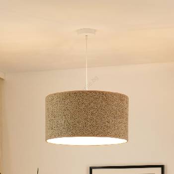 Brilagi - Пендел BOUCLE ROLLER 1xE27/15W/230V Ø 50 см кафяв (BG1208)