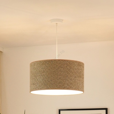 Brilagi - Пендел BOUCLE ROLLER 1xE27/15W/230V Ø 50 см кафяв (BG1208)