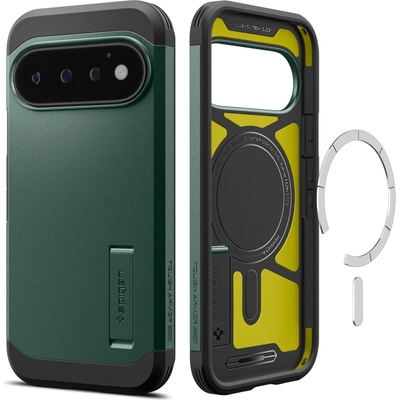 SPIGEN Tough Armor Mag MagSafe kryt pro Google Pixel 11 Pro zelený ACS11859