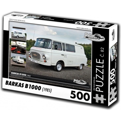 Retro-Auta č. 82 Barkas B 1000 1985 500 dílků