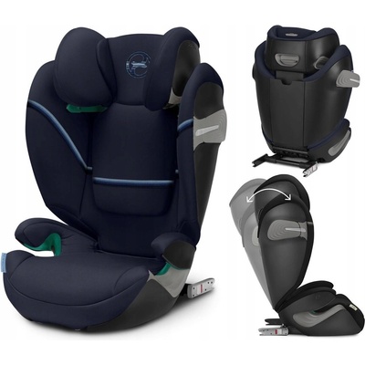 CYBEX Solution S2 i-Fix Gold 2024 Ocean Blue