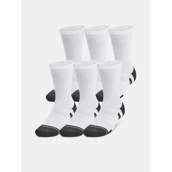 Under Armour Unisex UA Perf Tech 6 бр. чорапи Crew Under Armour | Byal | МЪЖЕ | M