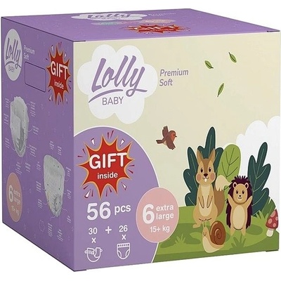 LOLLY BABY SadaPremium soft Junior 5 60 ks