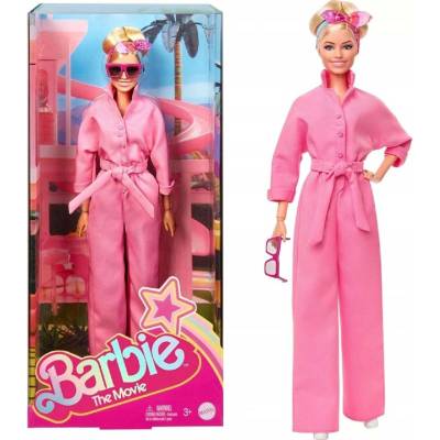 Mattel Barbie The Movie Zberateľská bábika Margot Robbie ako Barbie v ružovej kombinéze HRF29