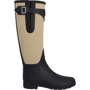Hunter Boots Дамски гумени ботуши Hunter Boots Women's Refined Tall Canvas Boot Wellington boots - Black - размер 38 (EU) (131-0213-0113)