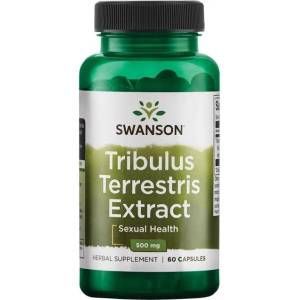 Swanson Tribulus Terrestris Extract, 500 mg, 60 капсули, Swanson (SWH179)