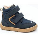 Protetika Gero Denim dětské barefoot zimní boty s membránou modrá