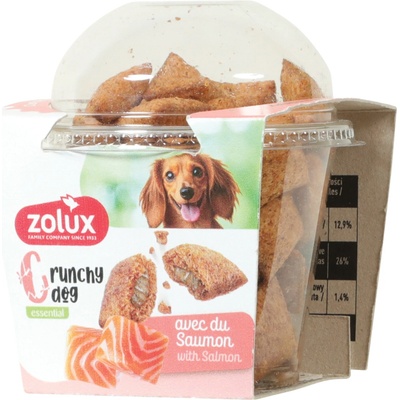 Zolux Pochoutka pes CRUNCHY Losos 75 g