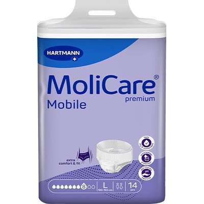 MoliCare Premium Mobile 8 kvapiek L nohavičky 14 ks