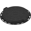 Standartpark Plastový kulatý poklop 800 mm černá