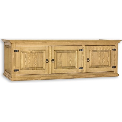 Nábytek z lesa NZL-SK805/I Nástavec na skříň masiv rustikal 157 x 50 x 60 cm – Zbozi.Blesk.cz