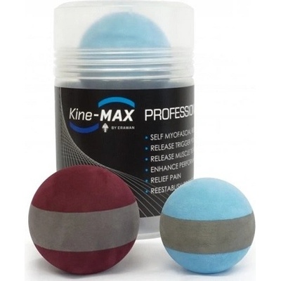 Kine-Max Professional Massge Balls (set masážných loptiček)