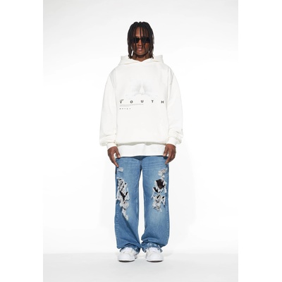 Urban Classics Суичър LY HOODY DOVE ready for dye XXLUB-LY011-03232 - Бял, размер L