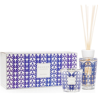 Baobab Collection My First Baobab Gift Manhattan, комплект свещ и ароматен дифузер, 2 ел (MFBBOXNY)