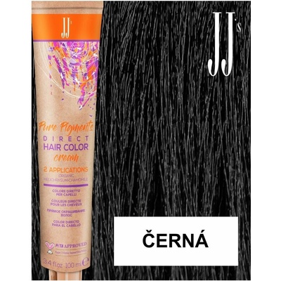 JJ Direct Barva Black Panther Černá 100 ml