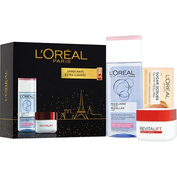 L'Oréal Paris Revitalift Classic Denní krém proti vráskám 50 ml + micelární voda Sublime Soft 200 ml dárková sada