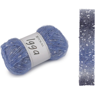 Pletací příze Igga 100 g Varianta: 5 modrá, Balení: 1 ks 60671/156960/282202