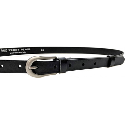 Penny Belts dámský kožený pásek 20-178-63 černý