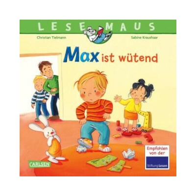 LESEMAUS 153: Max ist wütend