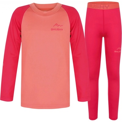 Husky Active Winter Tombo K termo set light orange/pink