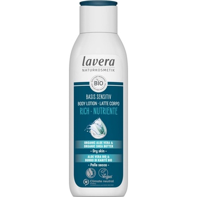 lavera Basis Sensitiv vyživující tělové mléko 250 ml