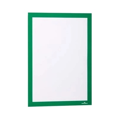 Informačný panel, A4, samolepiaca zadná strana, DURABLE "DURAFRAME®", zelená