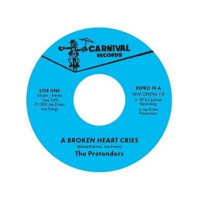 The Pretenders - A Broken Heart Cries For the Rest of My Days (7" Vinyl) Vinyl
