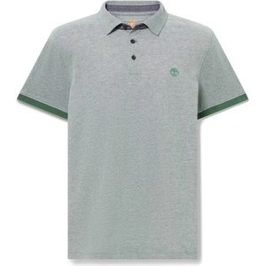 Timberland Мъжка поло тениска Timberland Baboosic Brook Oxford Short Sleeve Polo shirt - Pineneedle - размер 3XL (216-6057-0616)