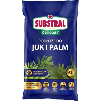 Osmocote Substral Substrát Zem pre Juk a Palm 5 l