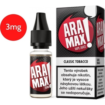 Aramax Classic Tobacco 10 ml 3 mg
