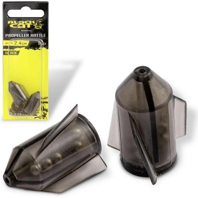 Black Cat Hrkálky Propeller Rasseln Čierna 2,4cm