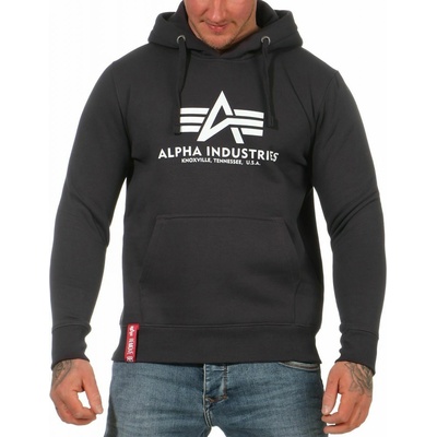 Alpha Industries Basic Hoody iron grey