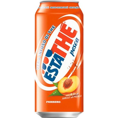 Estathé ledový čaj broskvový plech 330 ml