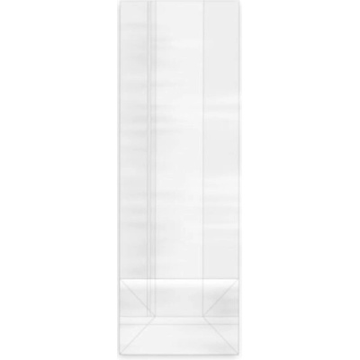WIMEX. 92419 celofánový sáčok, rozmer 7x19x4cm, krížové dno, transparentný (100ks)