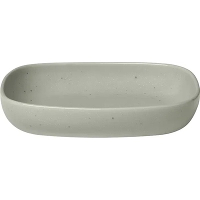 Blomus (Германия) Десертна чиния blomus vahlo в светлосив цвят - 15 х 15 см (blomus 64750)