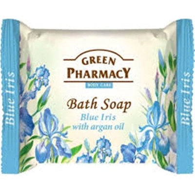 Green Pharmacy Blue Iris s arganovým olejom toaletne mydlo 100 g