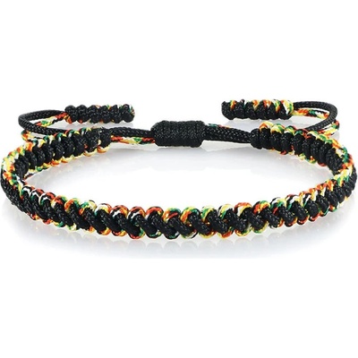 BudNej tibetský náramek pro štěstí černý MN1915