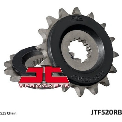 reťazové koliesko s tlmiacou gumovou vrstvou JTF520.15RB, JT (15 zubov) CAGIVA