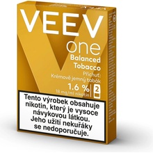 VEEV ONE náplň Balanced Tobacco 18 mg 2ks