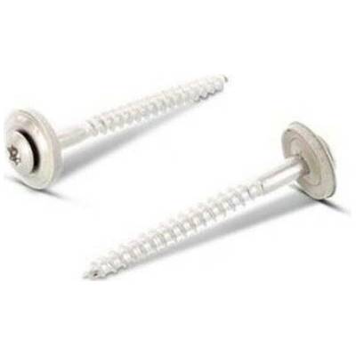Vrut do dřeva s čočkovou hlavou a TORX drážkou, těsnící podložka, nerez A2 4,5 x 55 - hobby balení, balení 1 ks